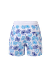 Tropical Swim Short - White