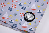 Nautical Swim Shorts -Gray