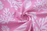 Sea Leaves Swim Short -Pink