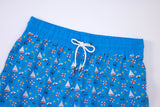 Nautical Swim Shorts -Blue