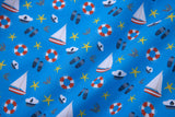 Nautical Swim Shorts -Blue