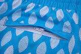 Azure Wave Swim Shorts -Skyblue