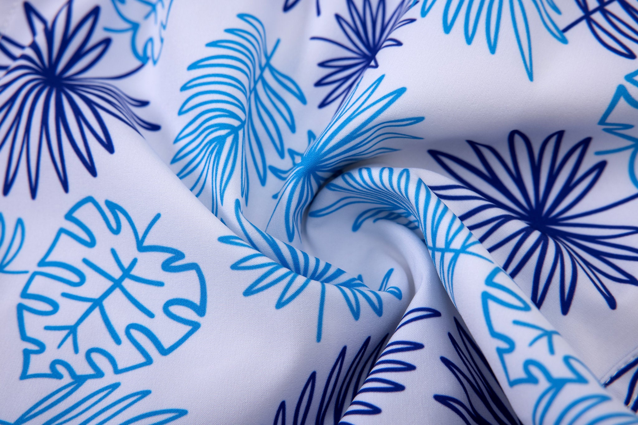 Tropical Swim Short - White