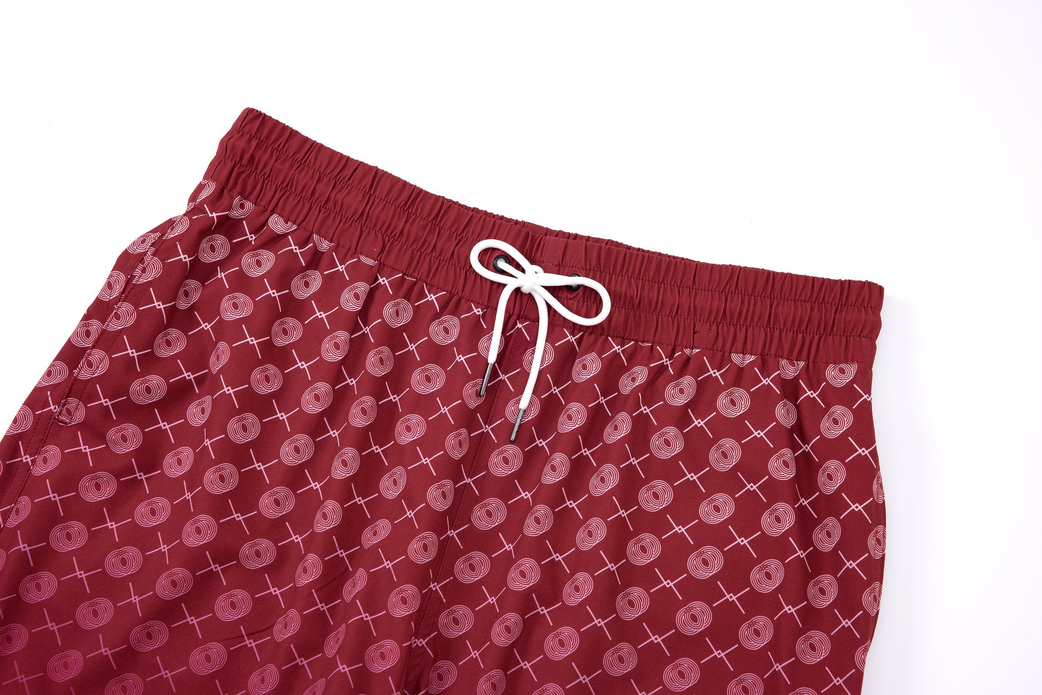 Signature Swim Shorts -Burgundy