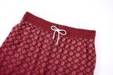 Signature Swim Shorts -Burgundy