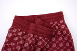 Signature Swim Shorts -Burgundy