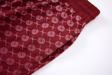 Signature Swim Shorts -Burgundy