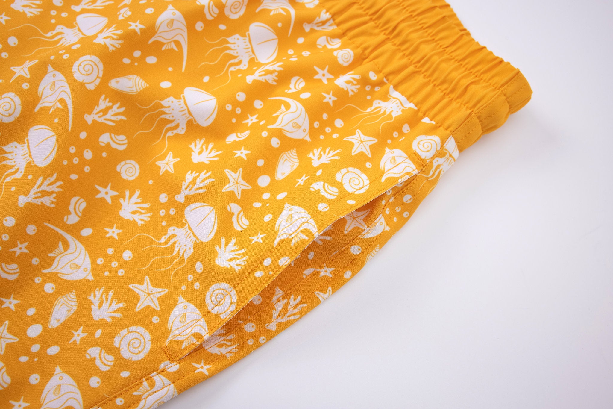 Creature Swim Shorts -Yellow