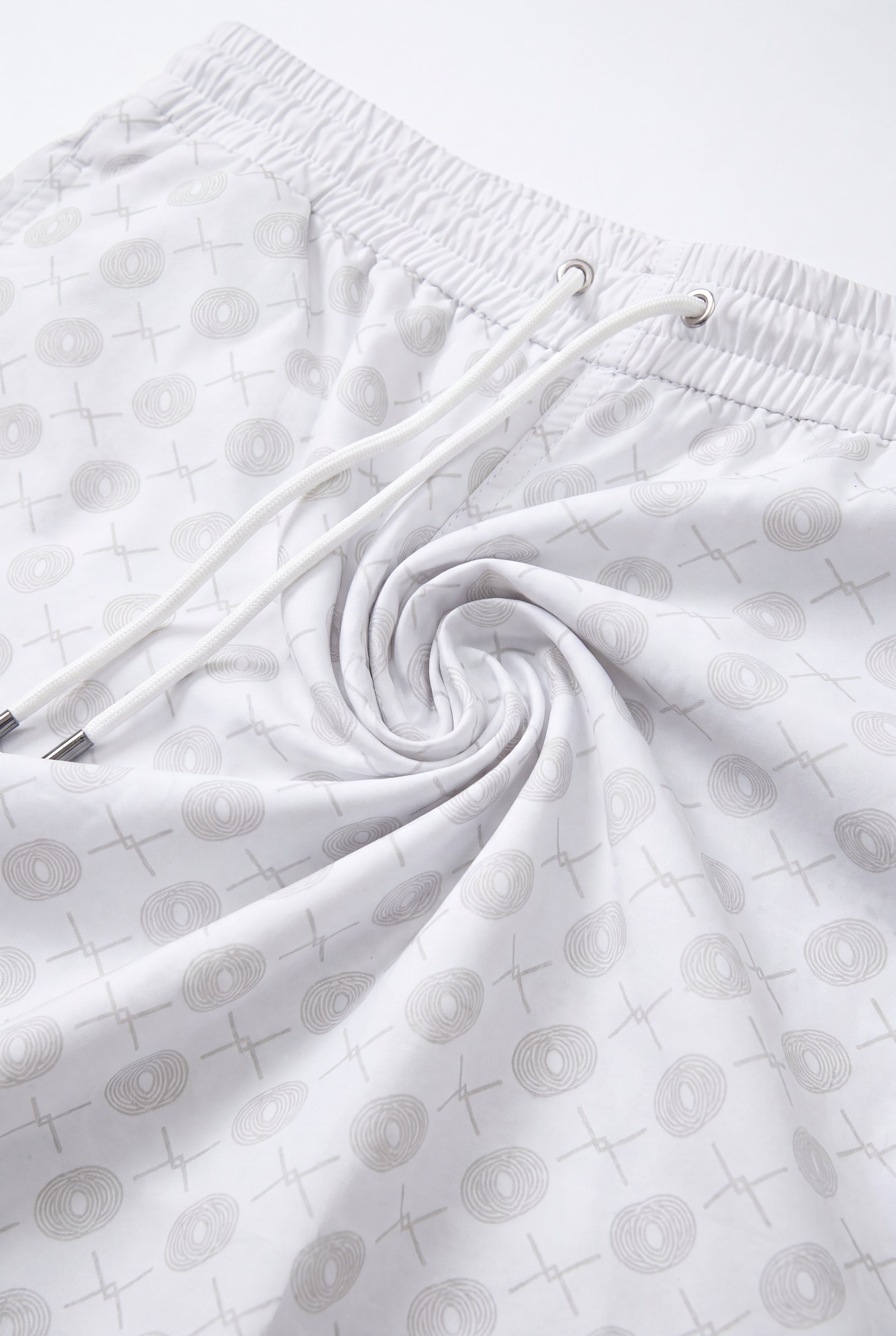 Signature Swimming shorts-Off-White