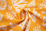 Sea Leaves Swim Short -Yellow