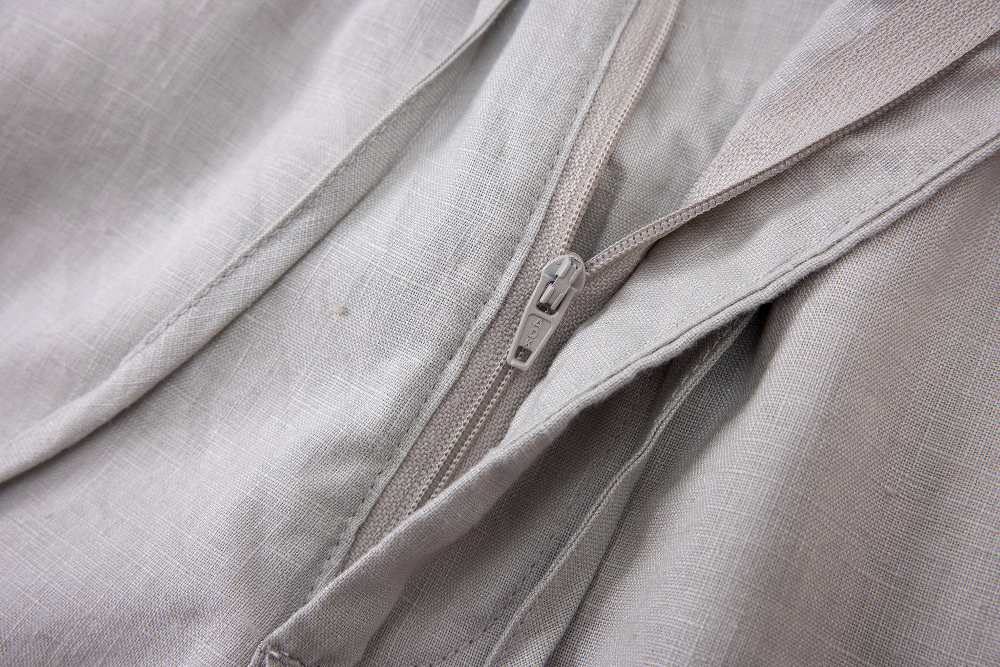 Linen Pants-Grey