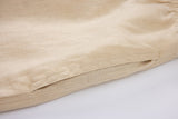 Linen Pants-Beige