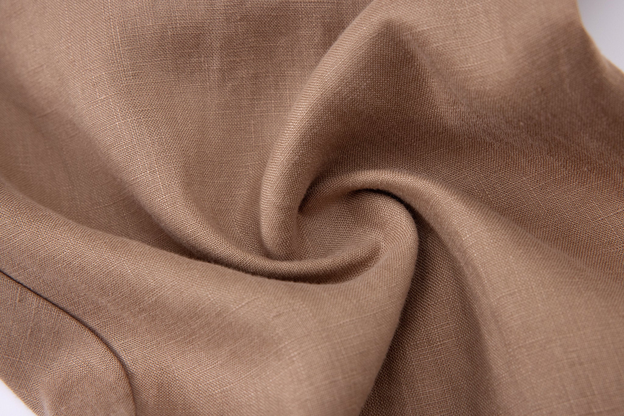 Linen Pants-Brown