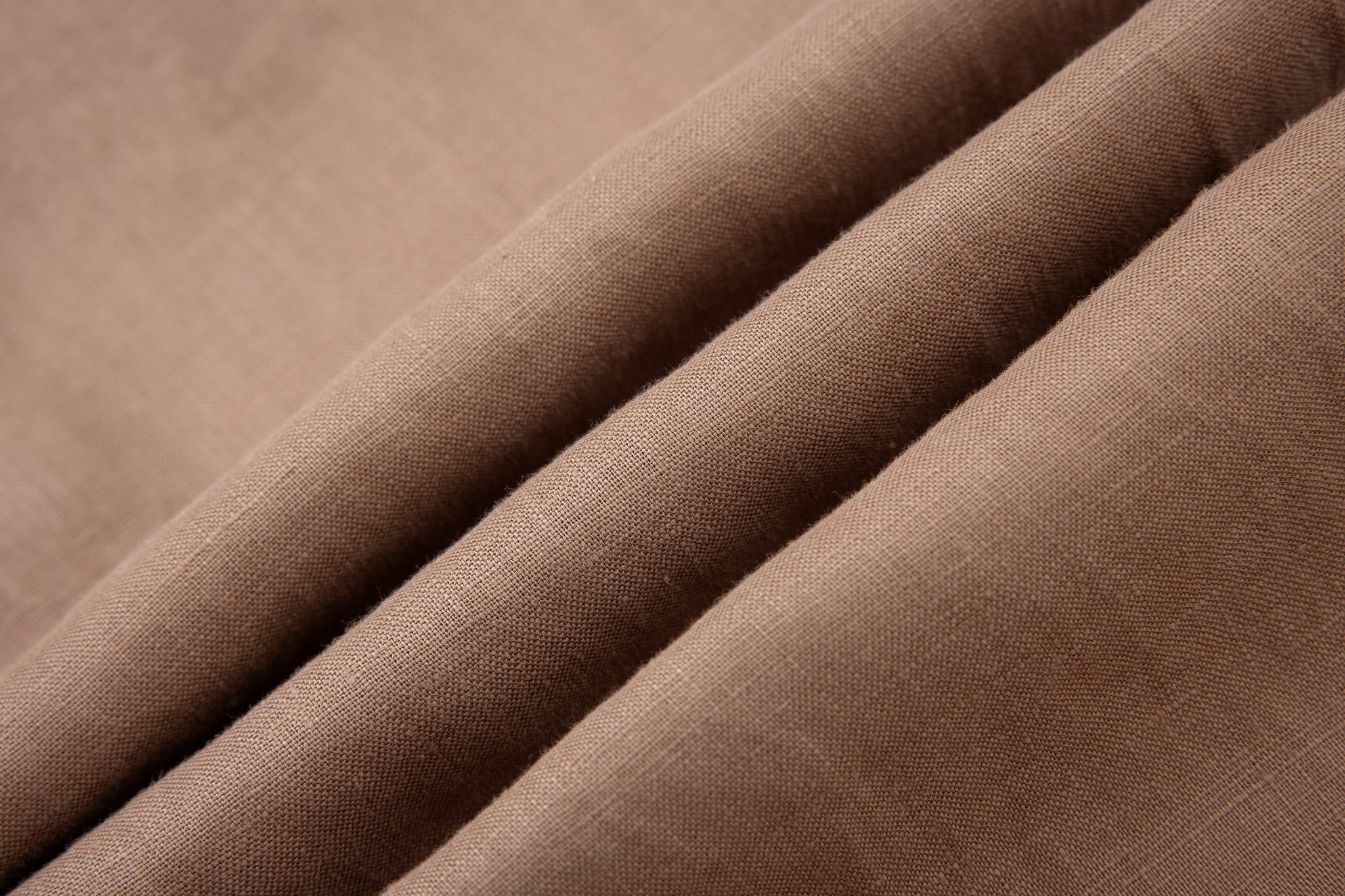 Linen Pants-Brown × Towel Polo-White — Combo Look