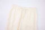 Linen Pants-Ivory