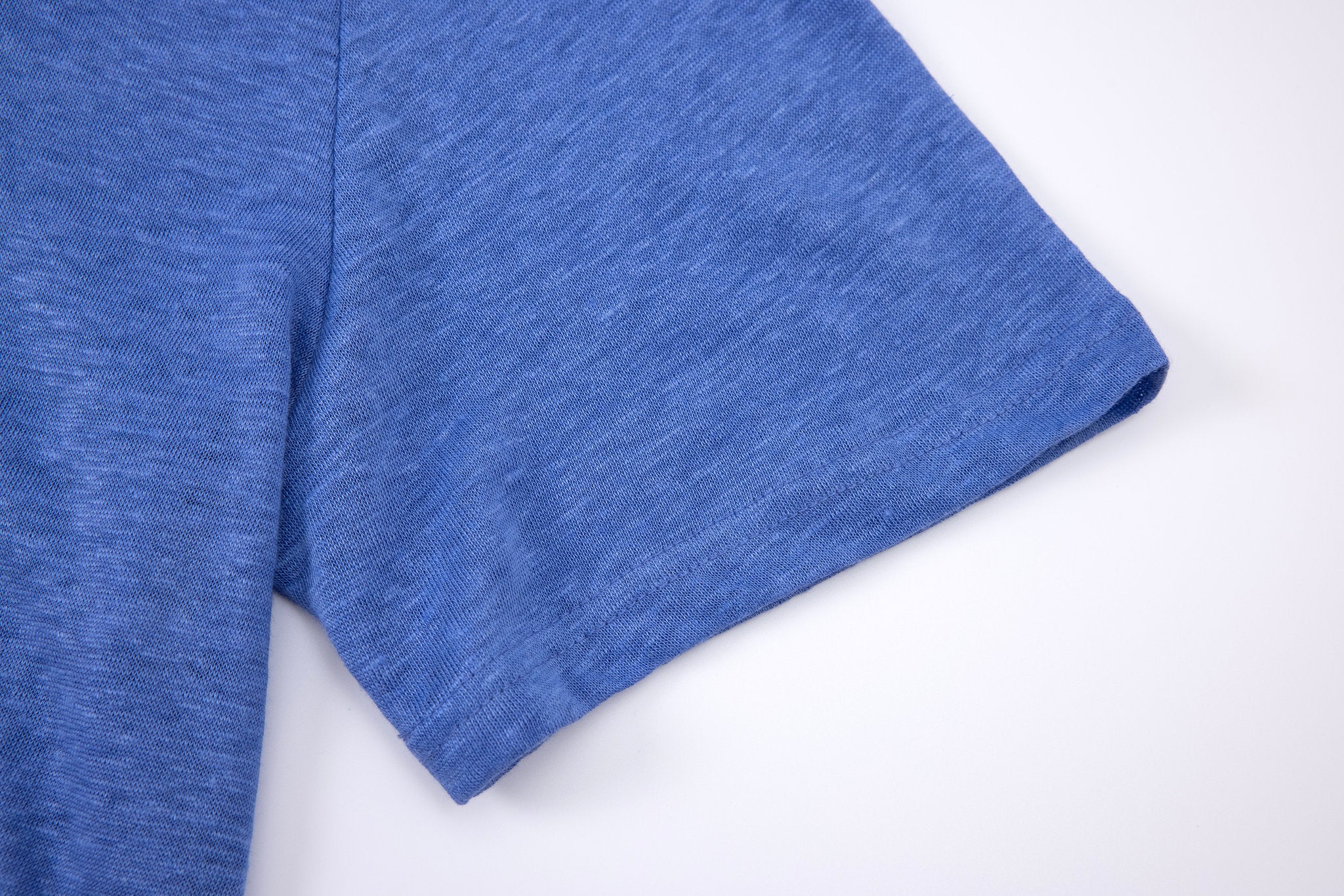 polo linen -Blue