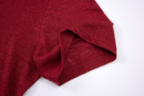 polo linen -Burgundy