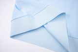 open collar -Baby-Blue