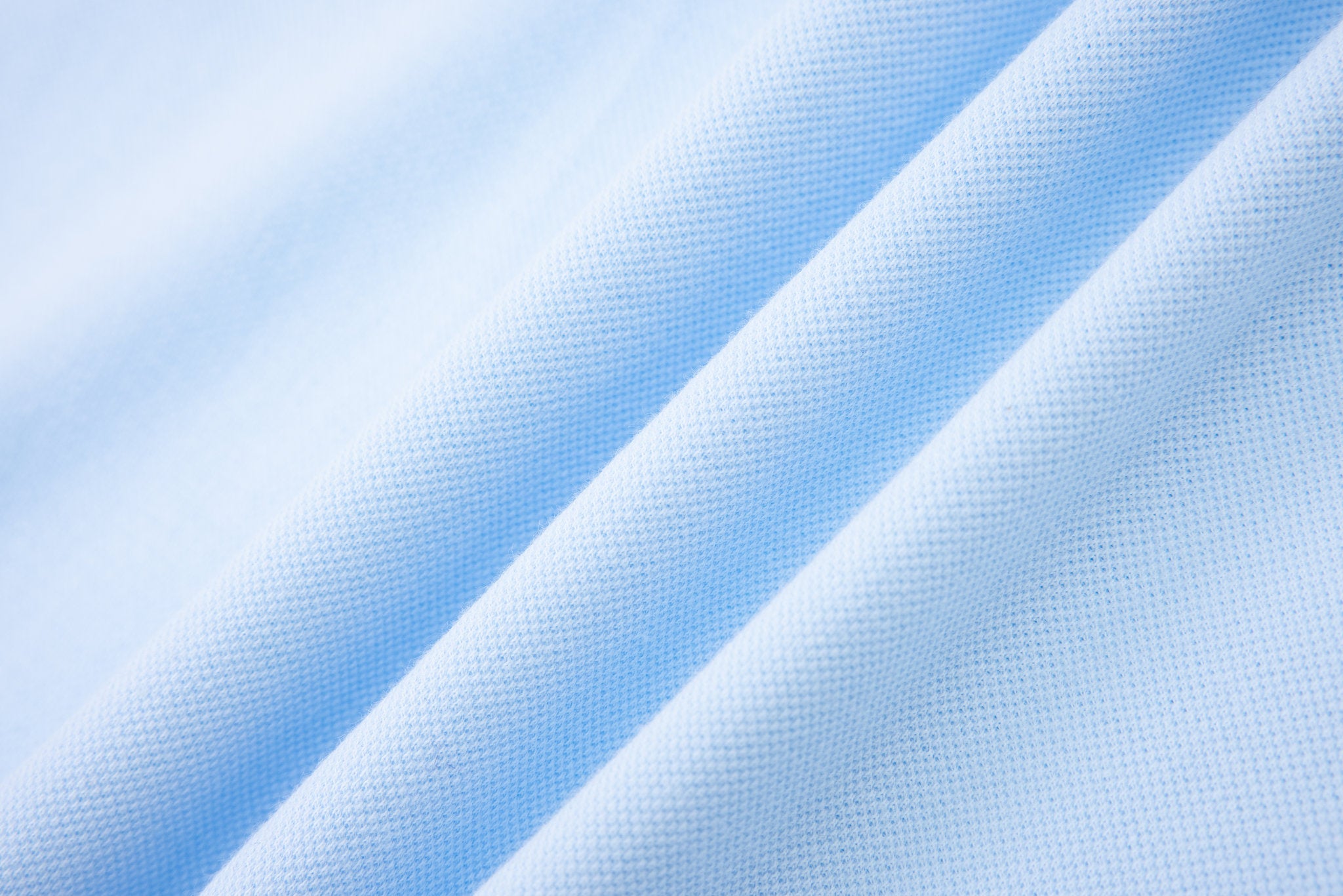 open collar -Baby-Blue