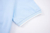 open collar -Baby-Blue