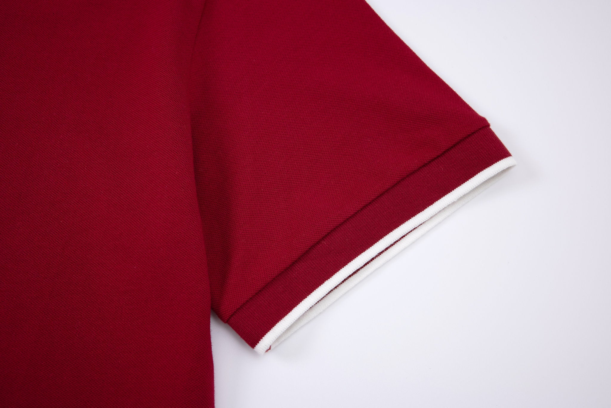 polo shirt -Burgundy