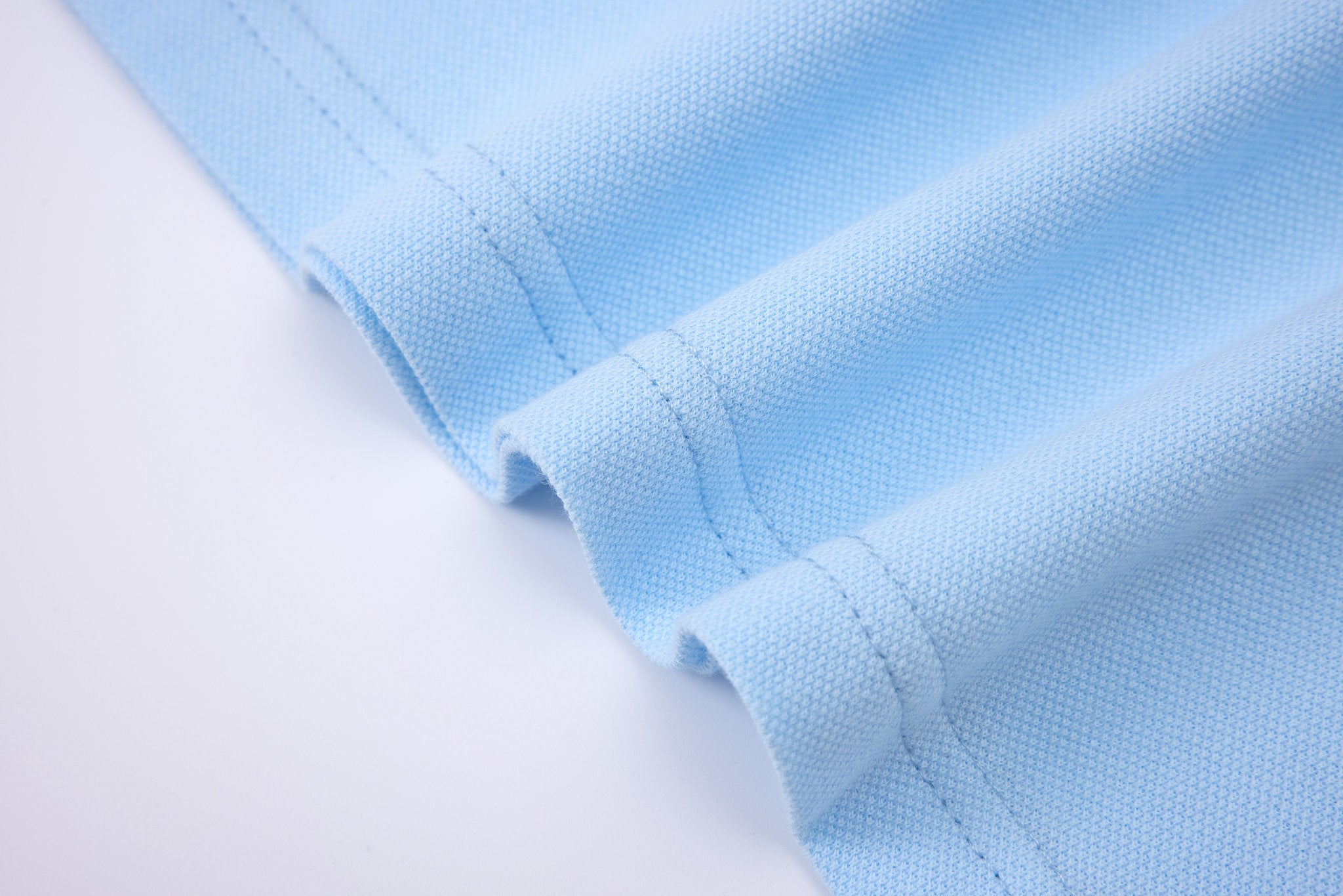 polo shirt -Baby-Blue × Chino Short-Beige — Combo Look