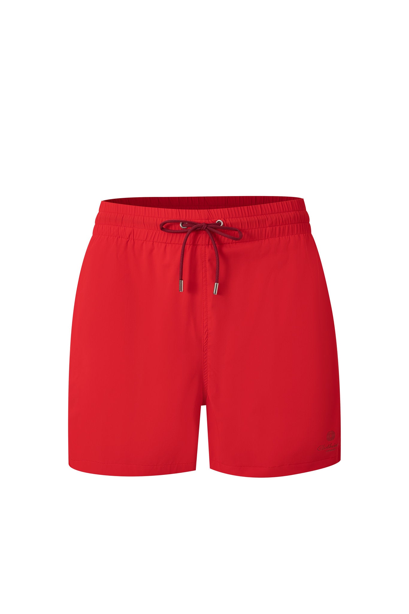 premium swimming shorts-Imperial-Red