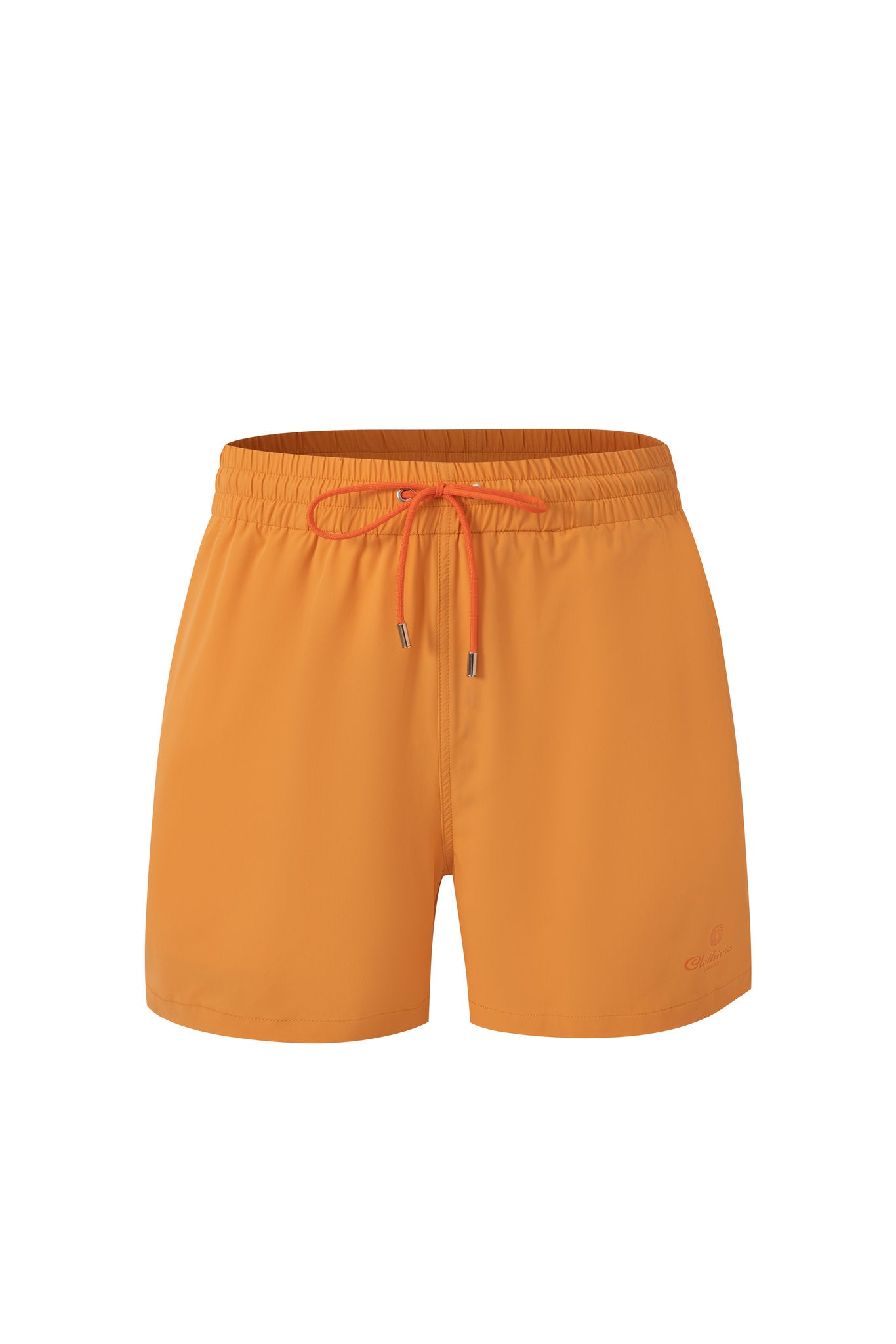 premium swimming shorts-Tuscan-Sun × Linen Long Sleeves-Baby-Blue — Combo Look