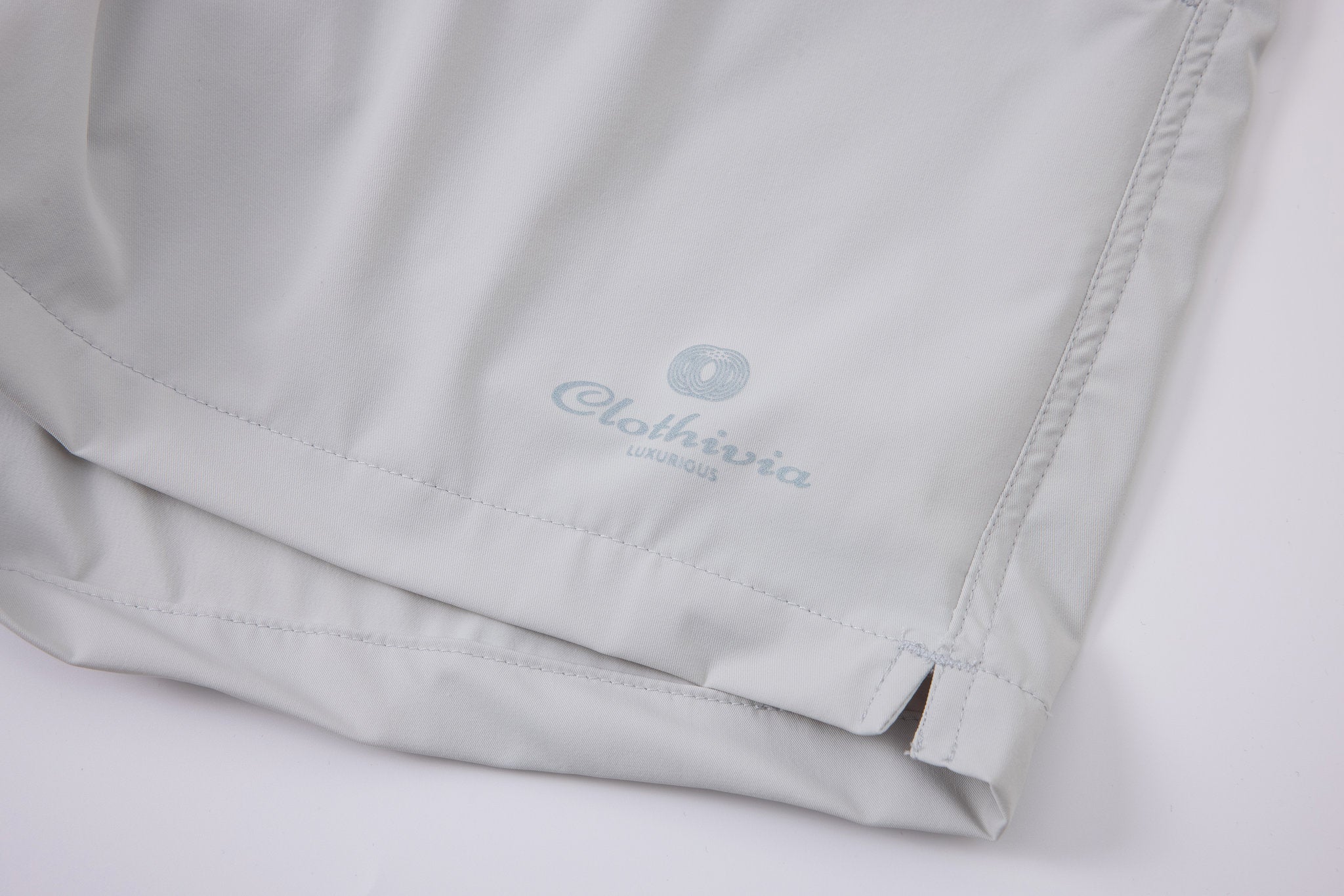 premium swimming shorts-Mist-Gray