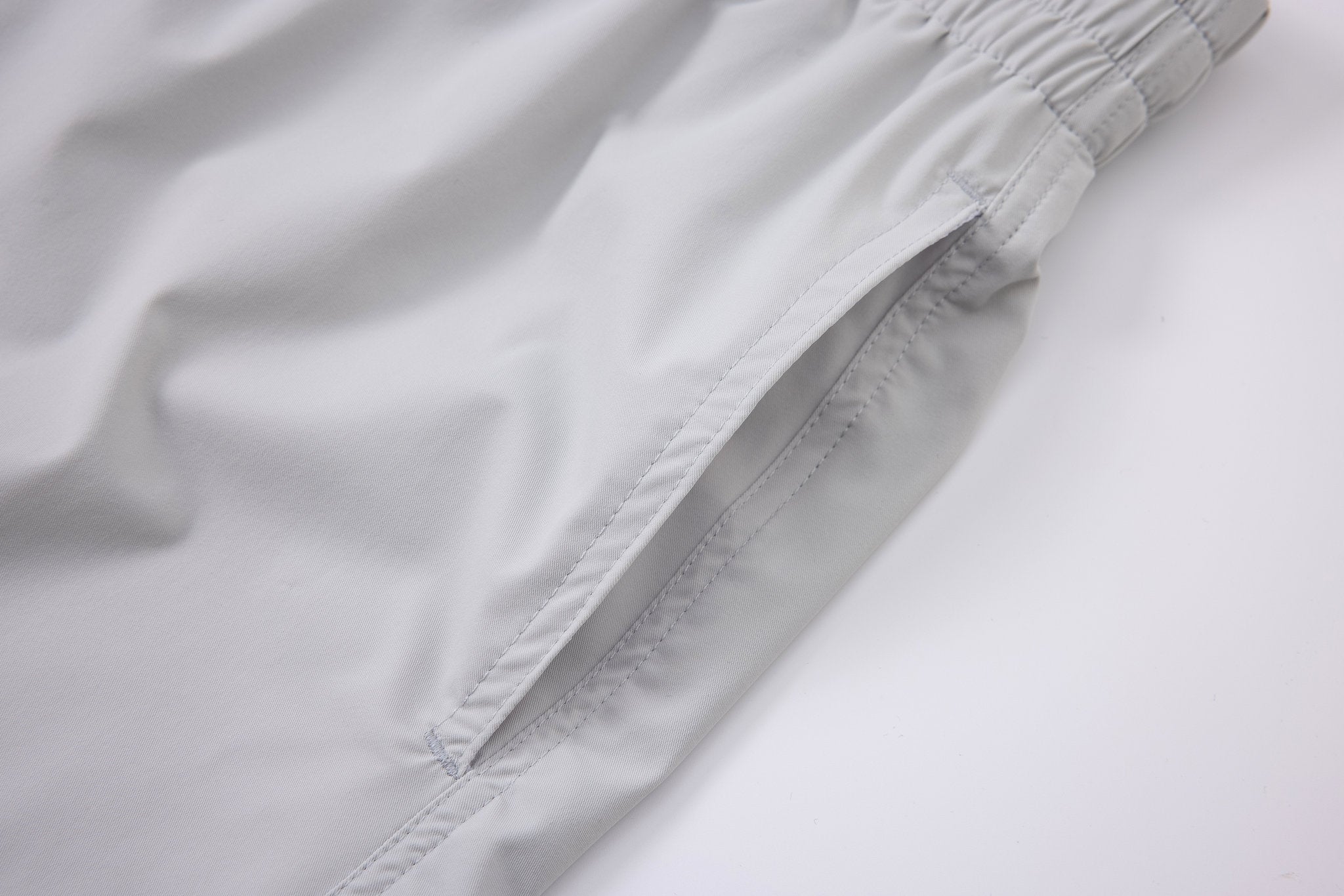 premium swimming shorts-Mist-Gray
