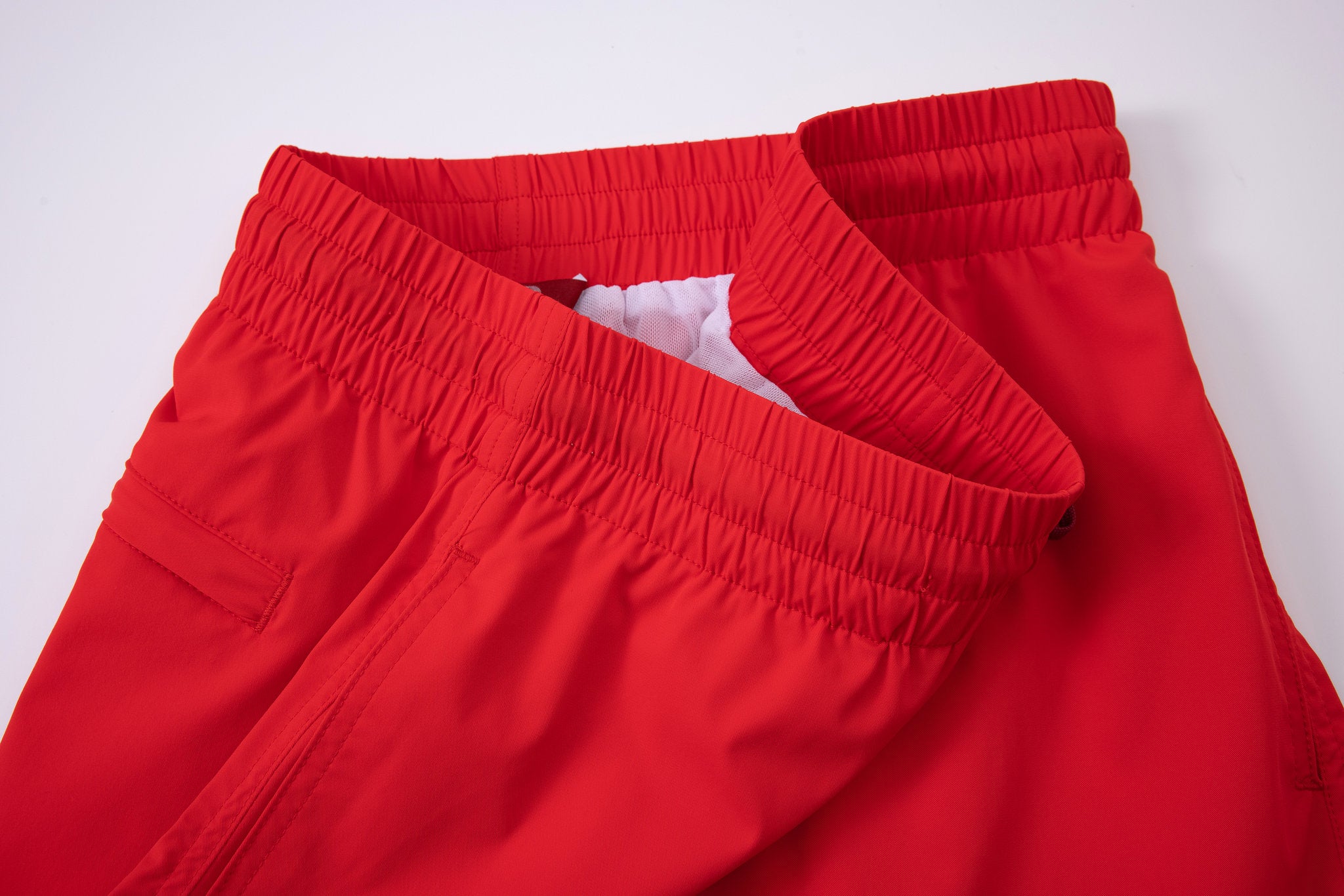 premium swimming shorts-Imperial-Red