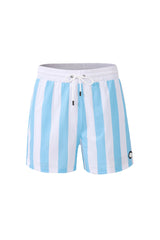 Swimming shorts-Stripe-Baby-Blue
