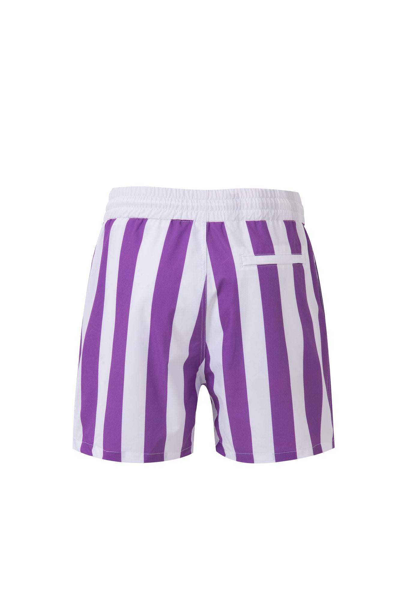 Swimming shorts-Stripe-Purple