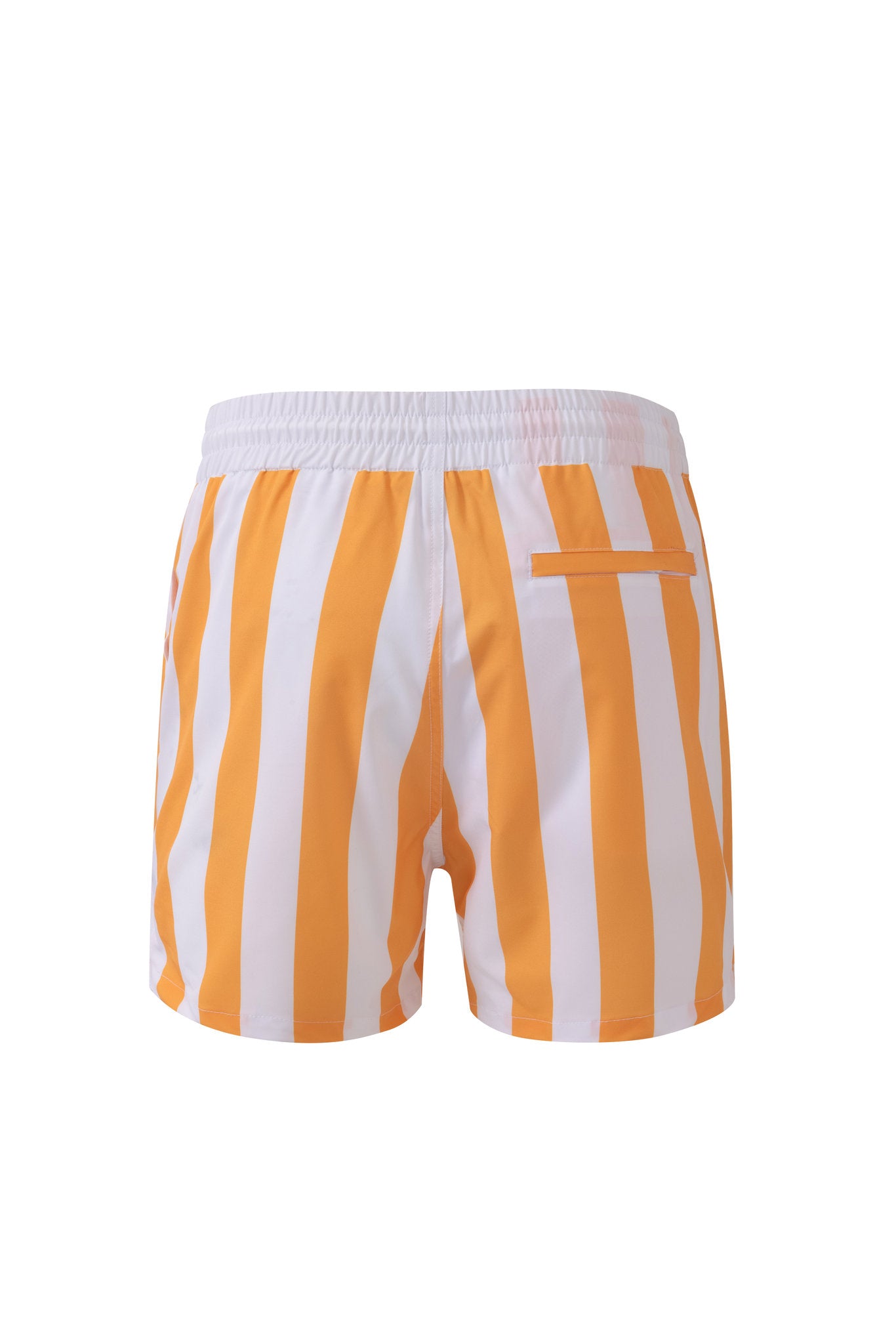 Swimming shorts-Stripe-Orange