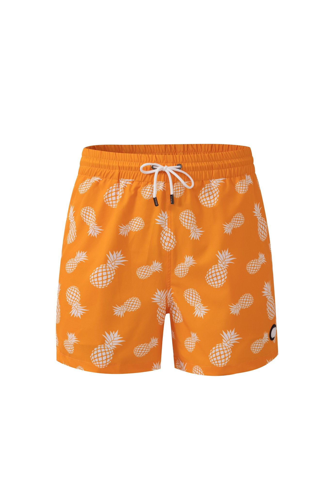 Swimming shorts-Pineapple-Teal-Orange