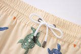 Swimming shorts-Sand-Turtle-Beige