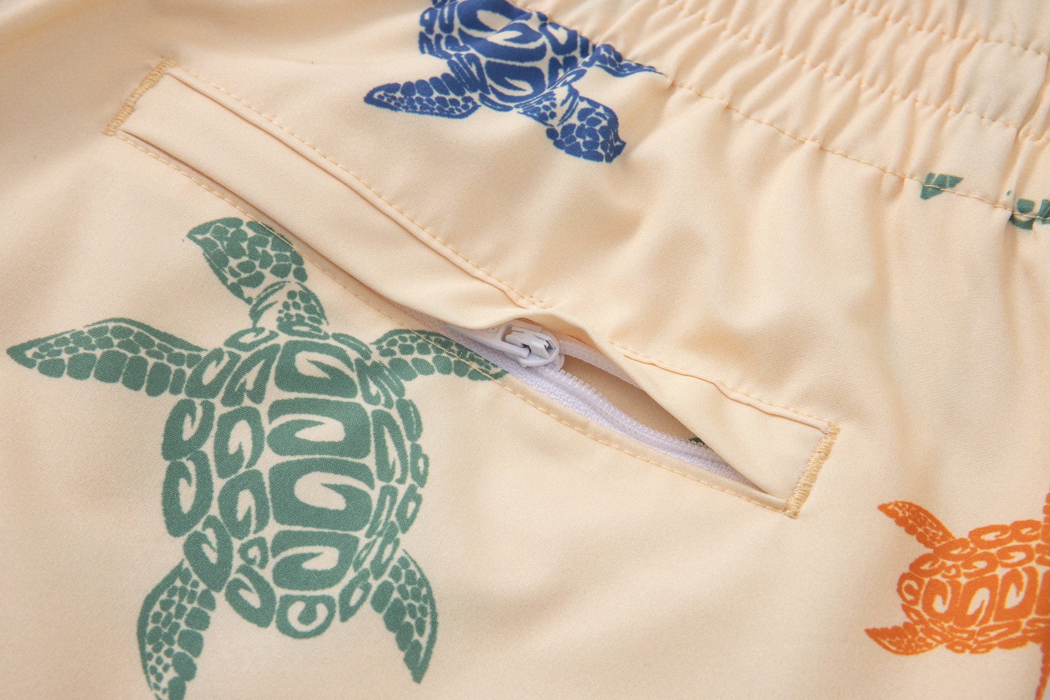 Swimming shorts-Sand-Turtle-Beige