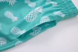 Swimming shorts-Pineapple-Teal-Mint-Green