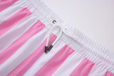 Swimming shorts-Stripe-Pink