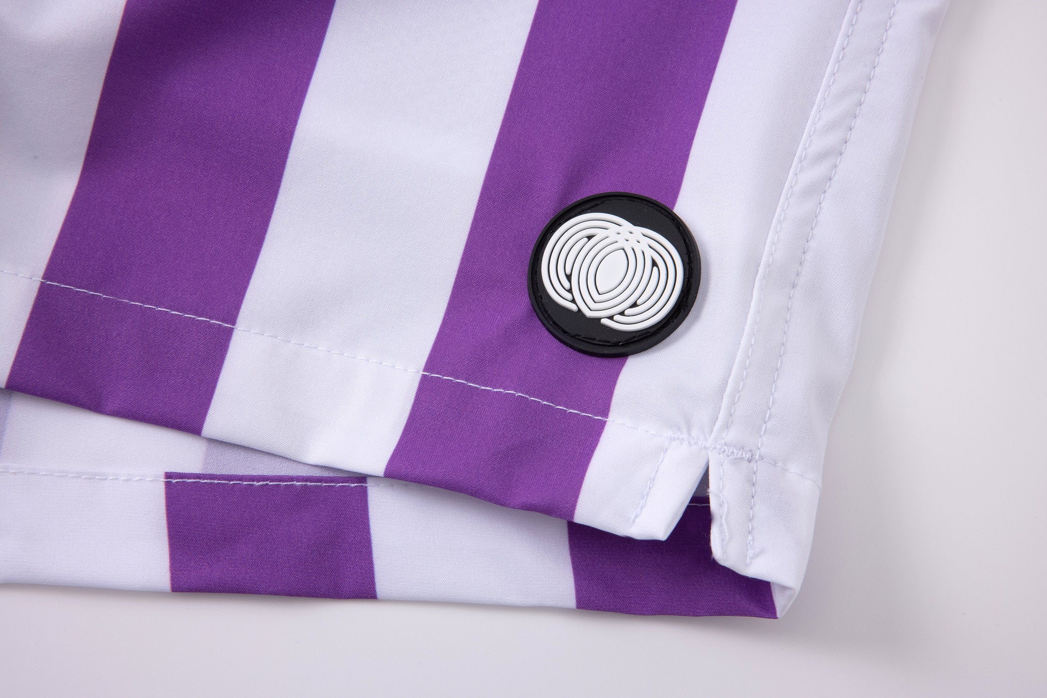Swimming shorts-Stripe-Purple