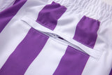 Swimming shorts-Stripe-Purple