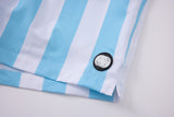 Swimming shorts-Stripe-Baby-Blue