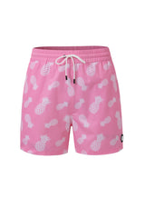 Swimming shorts-Pineapple-Teal-Pink