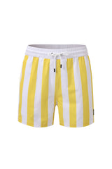 Swimming shorts-Stripe-Yellow