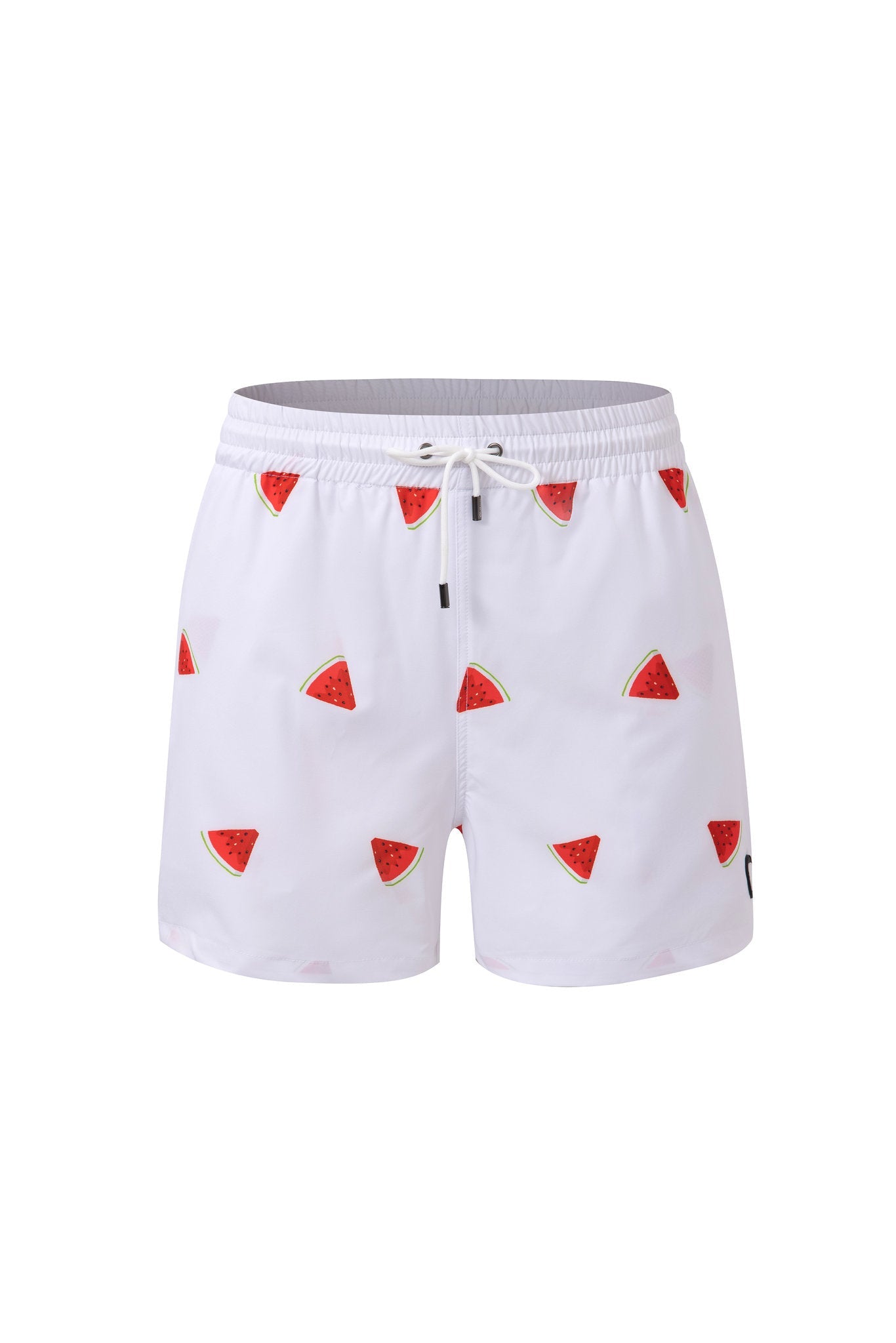 Swimming shorts-Chill-Melon × Towel Polo-White — Combo Look