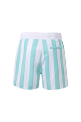 Swimming shorts-Stripe-Mint-Green