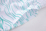 Swimming shorts-Waves-Green