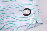 Swimming shorts-Waves-Green