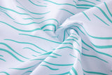 Swimming shorts-Waves-Green