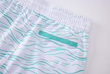 Swimming shorts-Waves-Green
